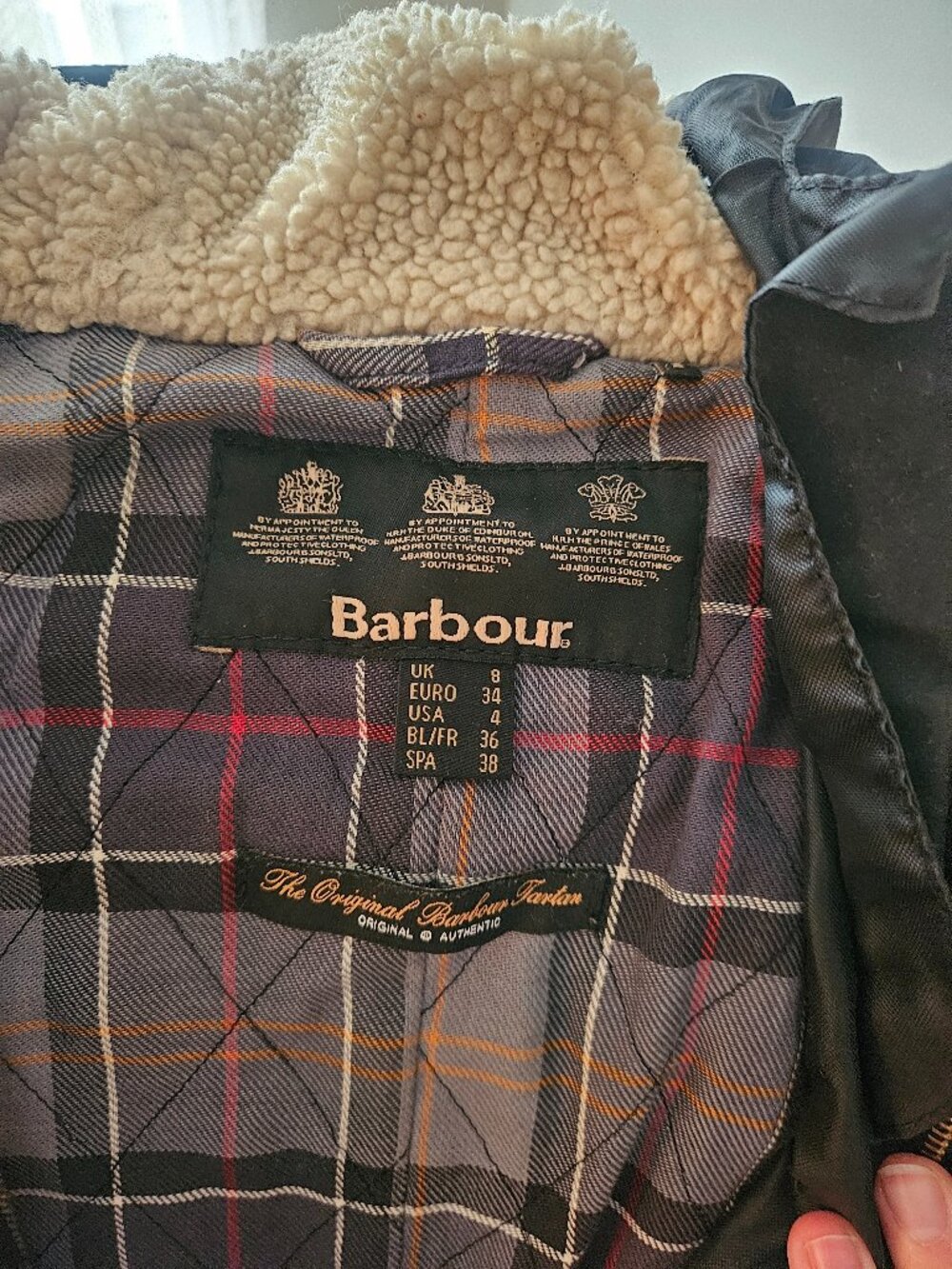 Barbour Wax Cotton Jacket - US 4 - Kelsall style